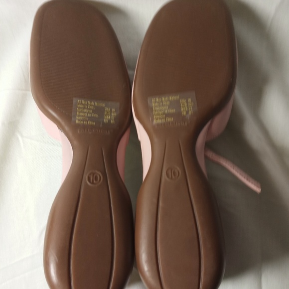 PINK FLATS SIZE 10 WOMEN'S - Picture 2 of 7